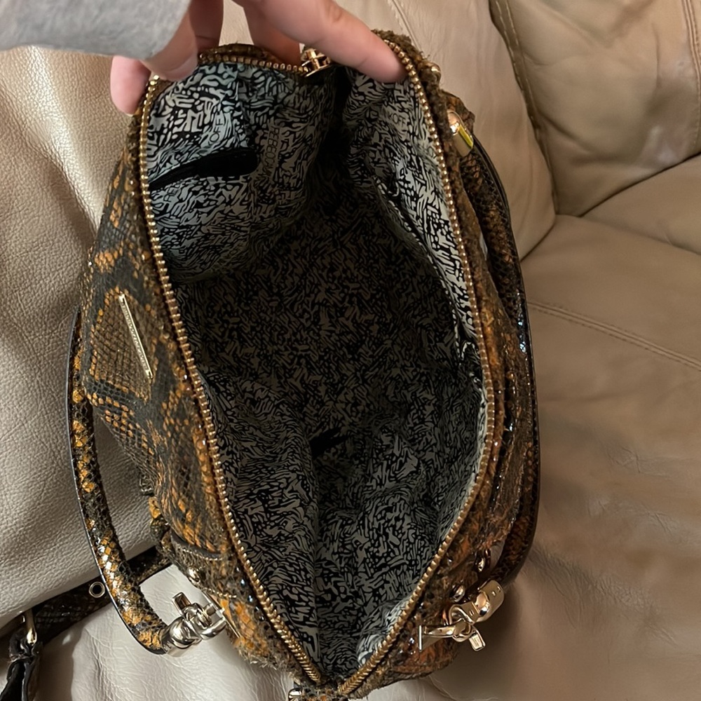 Rebecca Minkoff Leather Python Convertible Bag - Picture 12 of 16